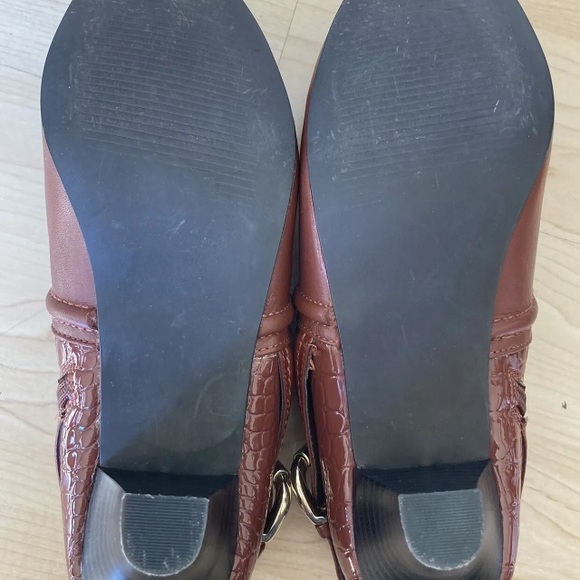 AJ Valenci Mahogany Leather Zip & Buckle Shoe Boots Shooties Women's 6 - Picture 8 of 10